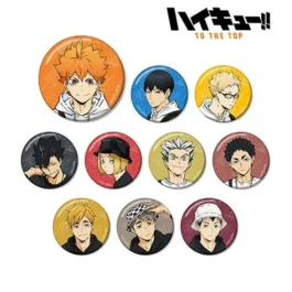 Haikyu!!  - ハイキュー!! TO THE TOP × 東武動物公園 描き下ろしイラスト レジャーver. トレーディング缶バッジ