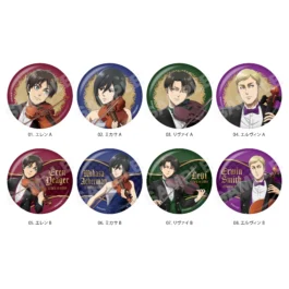 Attack on Titan - 進撃の巨人 四重奏ver. 缶バッジ 01