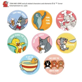 TOM & JERRY - トレーディング缶バッジ8個入りBOX