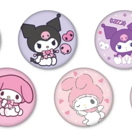 Sanrio - トレーディング刺繍缶バッジ6個入BOX　マイメロディ＆クロミ　サンリオキャラクターズ