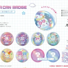 Sanrio - サンリオキャラクター シークレット オーロラ缶バッジ でこらちっく